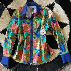 CR Ranchwear - Colorful Blooms - XL 🌸🌺